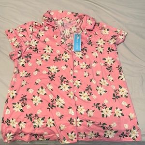 Draper James pink magnolia pajamas. New with tags!